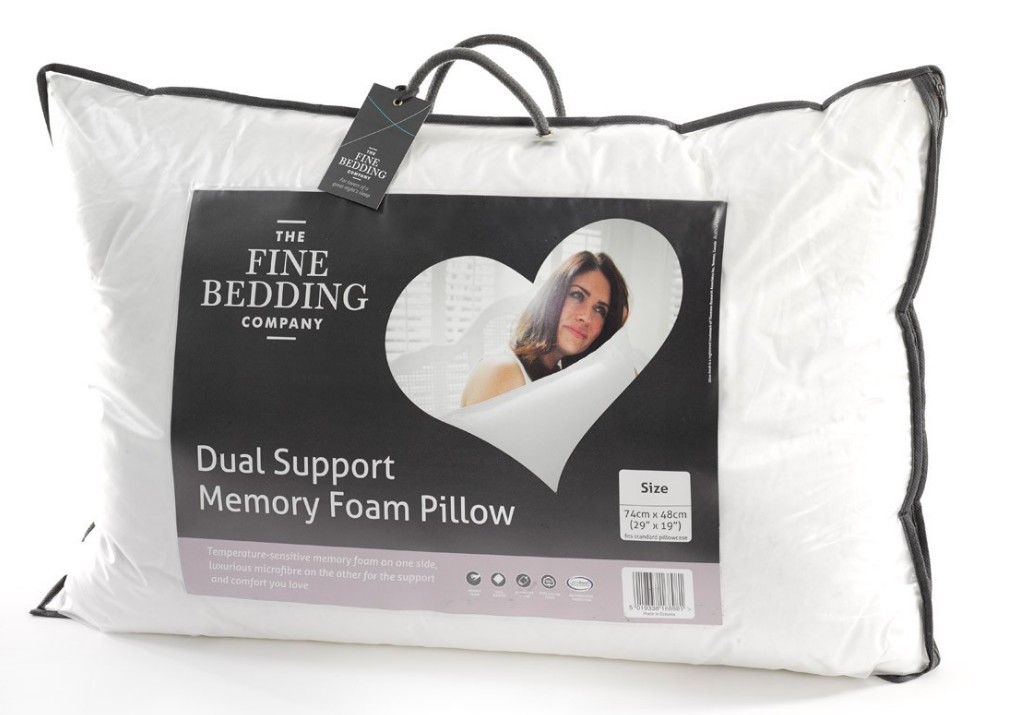 Dual sales support pillow